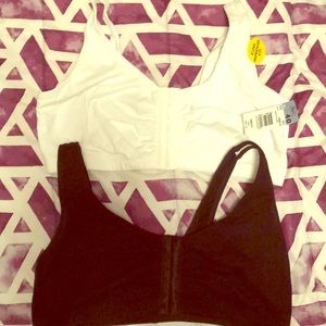 Front closure 2 for 1 bras